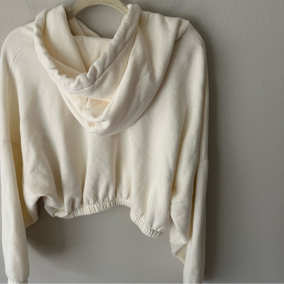 Donni Vintage Cropped Sweatshirt - Cream Large - Picture 8 of 9